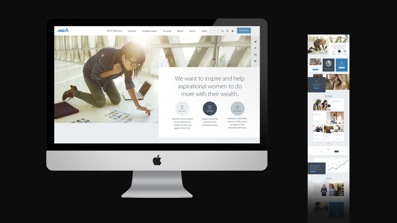 ANZ Wealth — design exploration