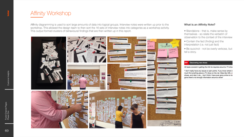 Foxtel experience vision report — page 69