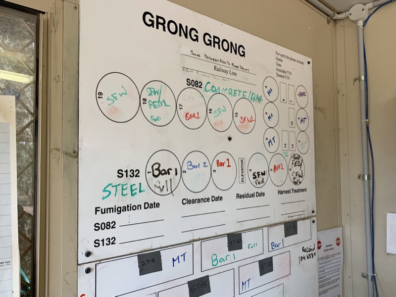 GrainCorp facility — grain storage and handling infrastructure