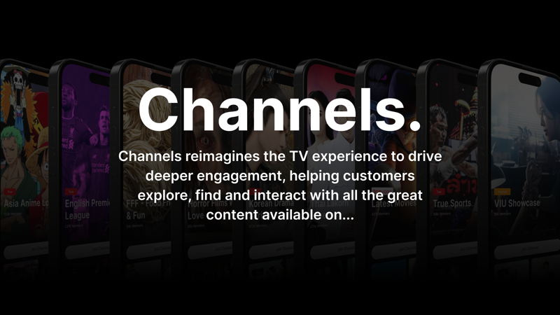 True — channels presentation view