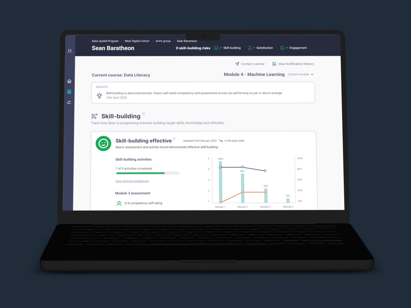 UNSW Horizon — device presentation mockup two